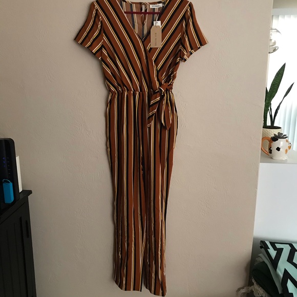 NWT Satina Striped Jumpsuit - Picture 5 of 8
